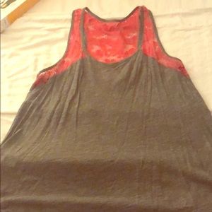 Torrid Lace Racer back  tank top